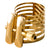 Rovner Tenor Standard, Baritone Slim, Alto Large Saxophone Platinum Gold Ligature  - PG-3ML